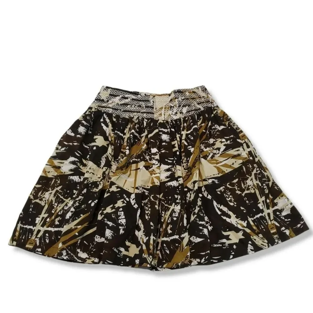 Hurley Skirt Size 3 Pleated Circle Skirt Casual Women's A-Line Skirt Skater Skir
